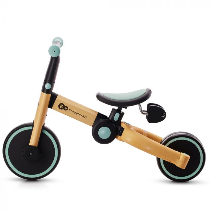 Kinderkraft 4TRIKE легкий трехколесный велосипед, беговел (от 1 до 3 лет) • Sunflower Blue (KR4TRI22BLU0000)