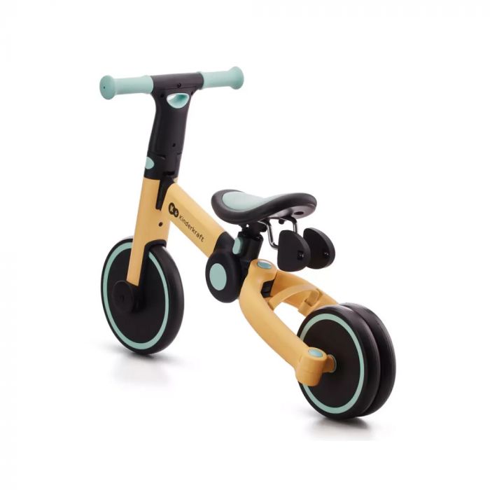 Kinderkraft 4TRIKE легкий трехколесный велосипед, беговел (от 1 до 3 лет) • Sunflower Blue (KR4TRI22BLU0000)